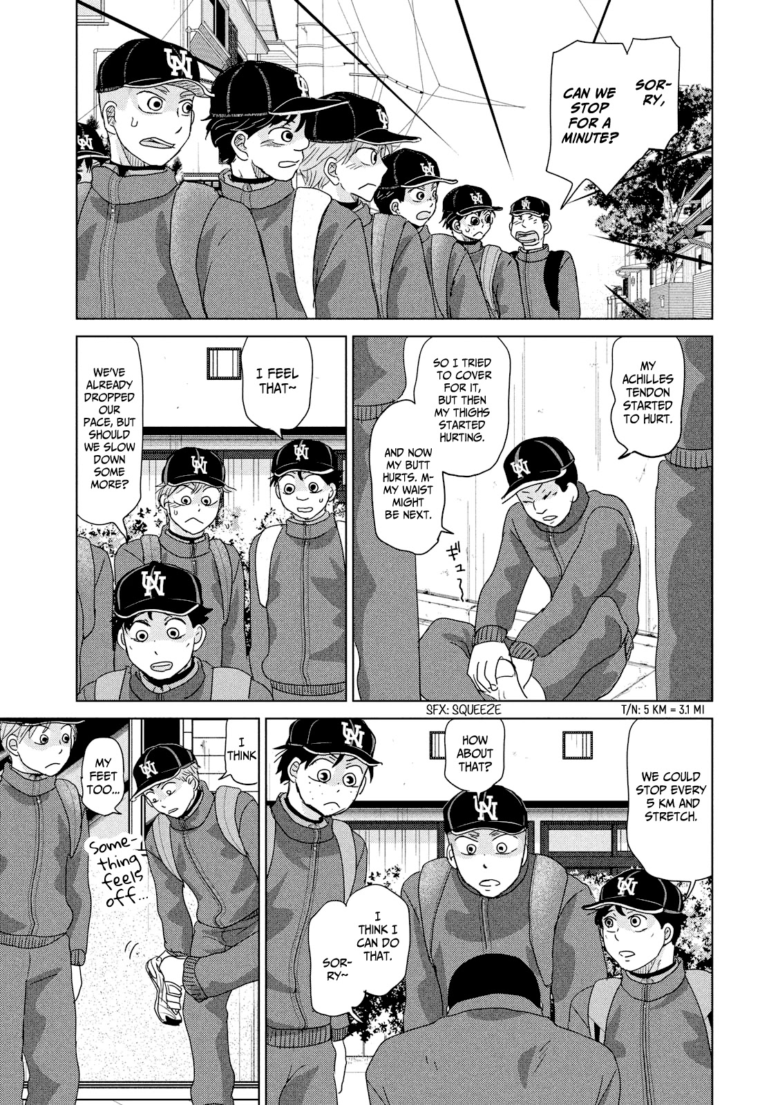Ookiku Furikabutte Chapter 177 page 25 - Chapter 177: 150 km (4) (mag)
