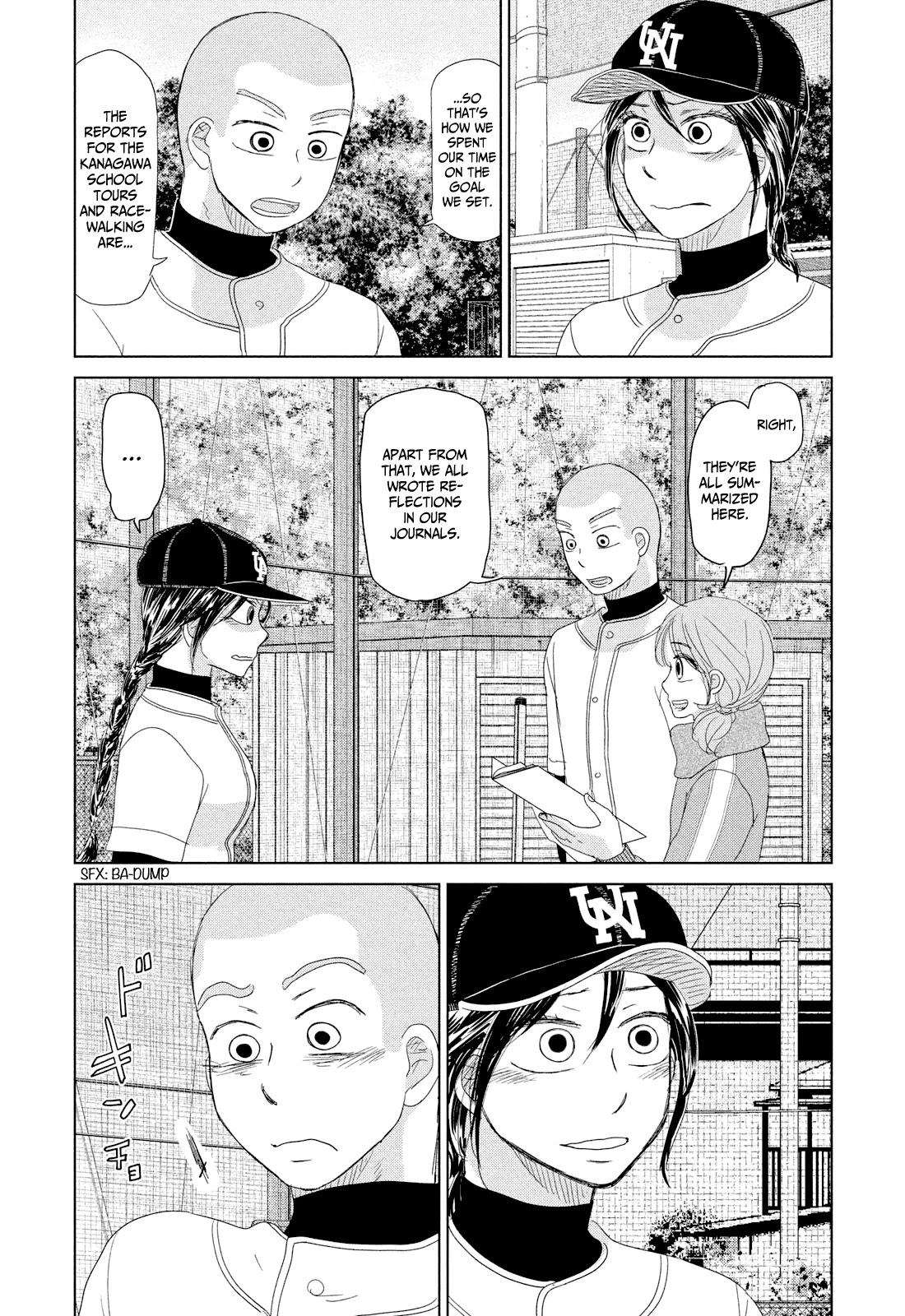 Ookiku Furikabutte Chapter 178 page 11 - Chapter 178: 150 km (5) (mag)