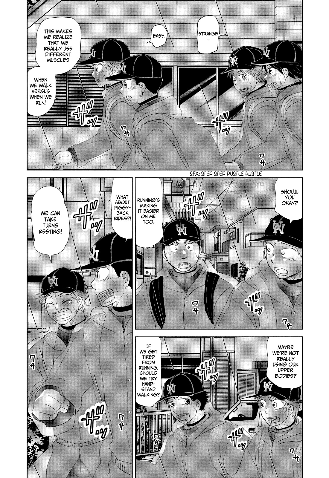 Ookiku Furikabutte Chapter 178 page 5 - Chapter 178: 150 km (5) (mag)