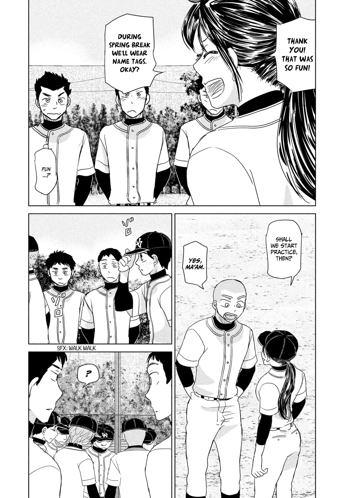 Ookiku Furikabutte Chapter 179 page 35 - Chapter 179: Spring (mag)