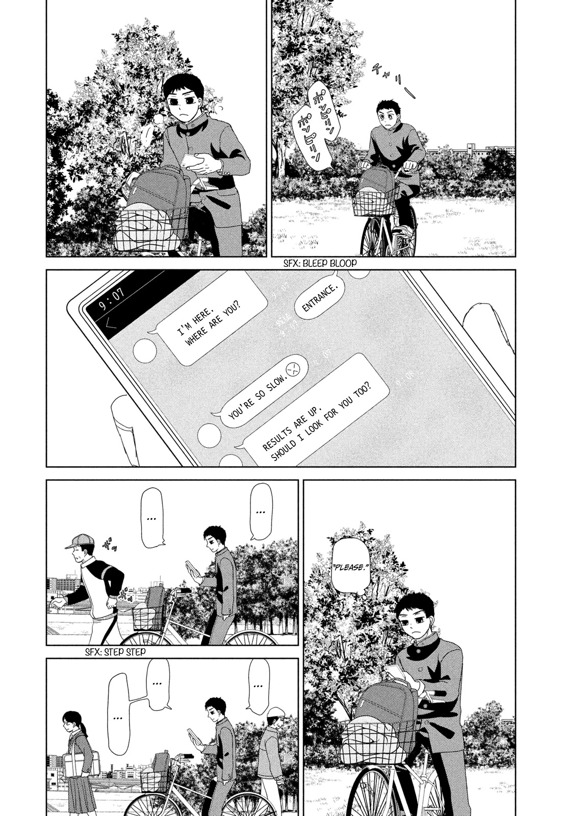 Ookiku Furikabutte Chapter 179 page 5 - Chapter 179: Spring (mag)