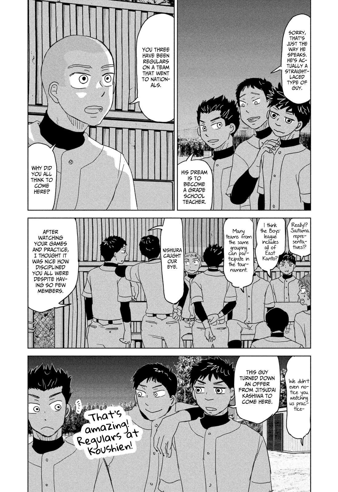 Ookiku Furikabutte Chapter 180 page 15 - Chapter 180: Spring (2) (mag)