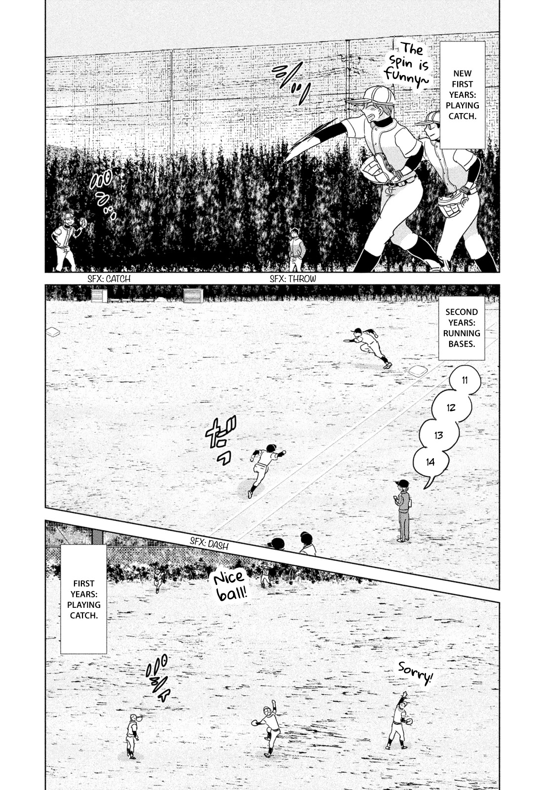 Ookiku Furikabutte Chapter 180 page 4 - Chapter 180: Spring (2) (mag)