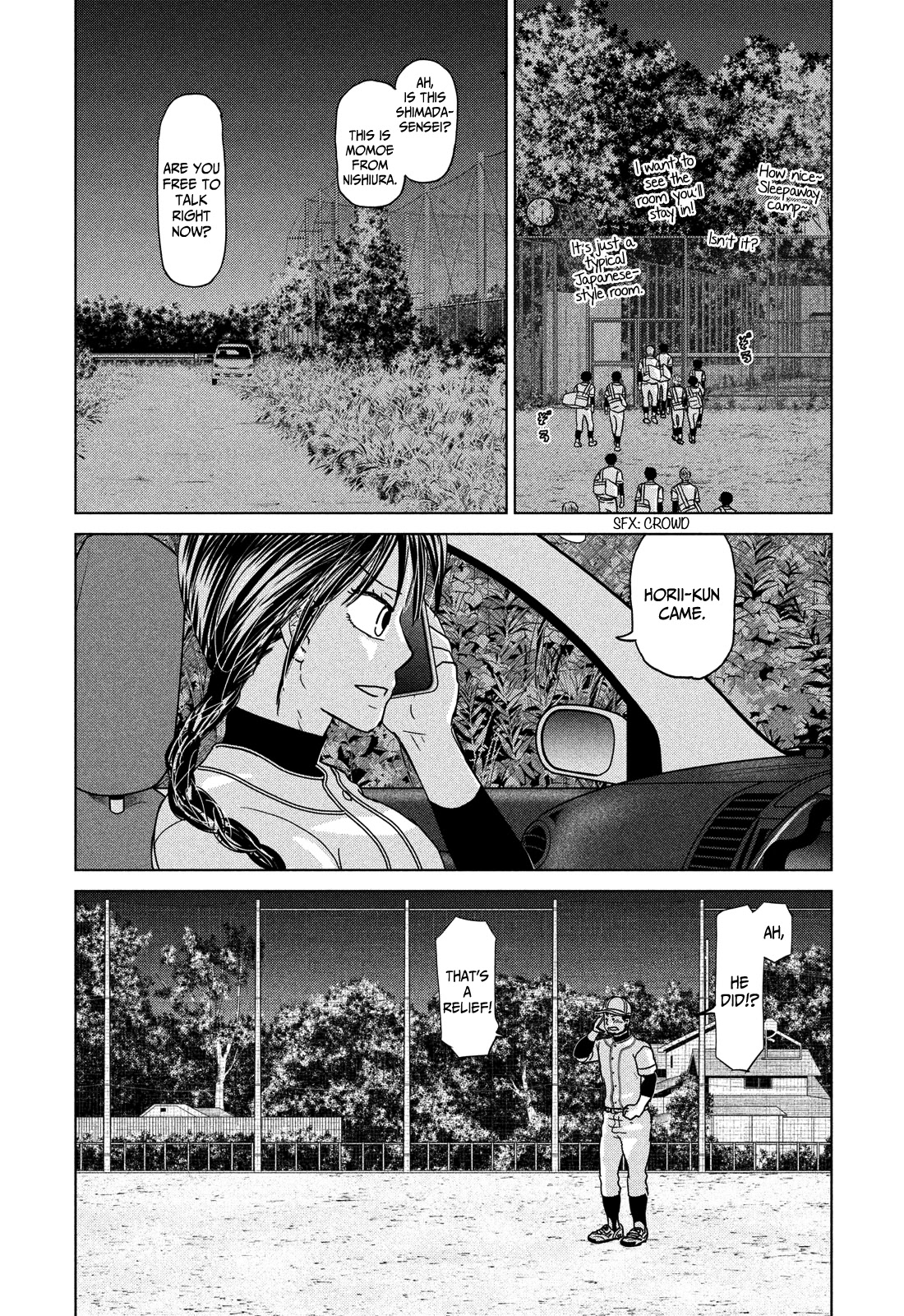 Ookiku Furikabutte Chapter 182 page 4 - Chapter 182: Spring (4) (mag)