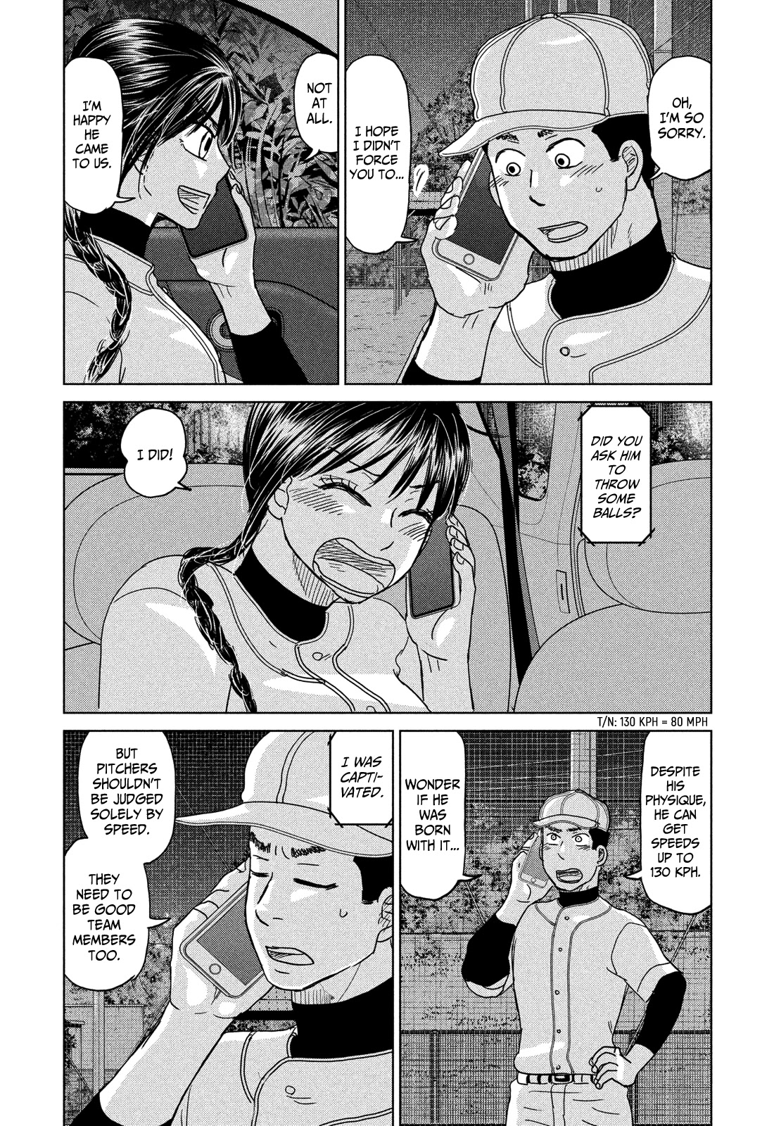 Ookiku Furikabutte Chapter 182 page 5 - Chapter 182: Spring (4) (mag)
