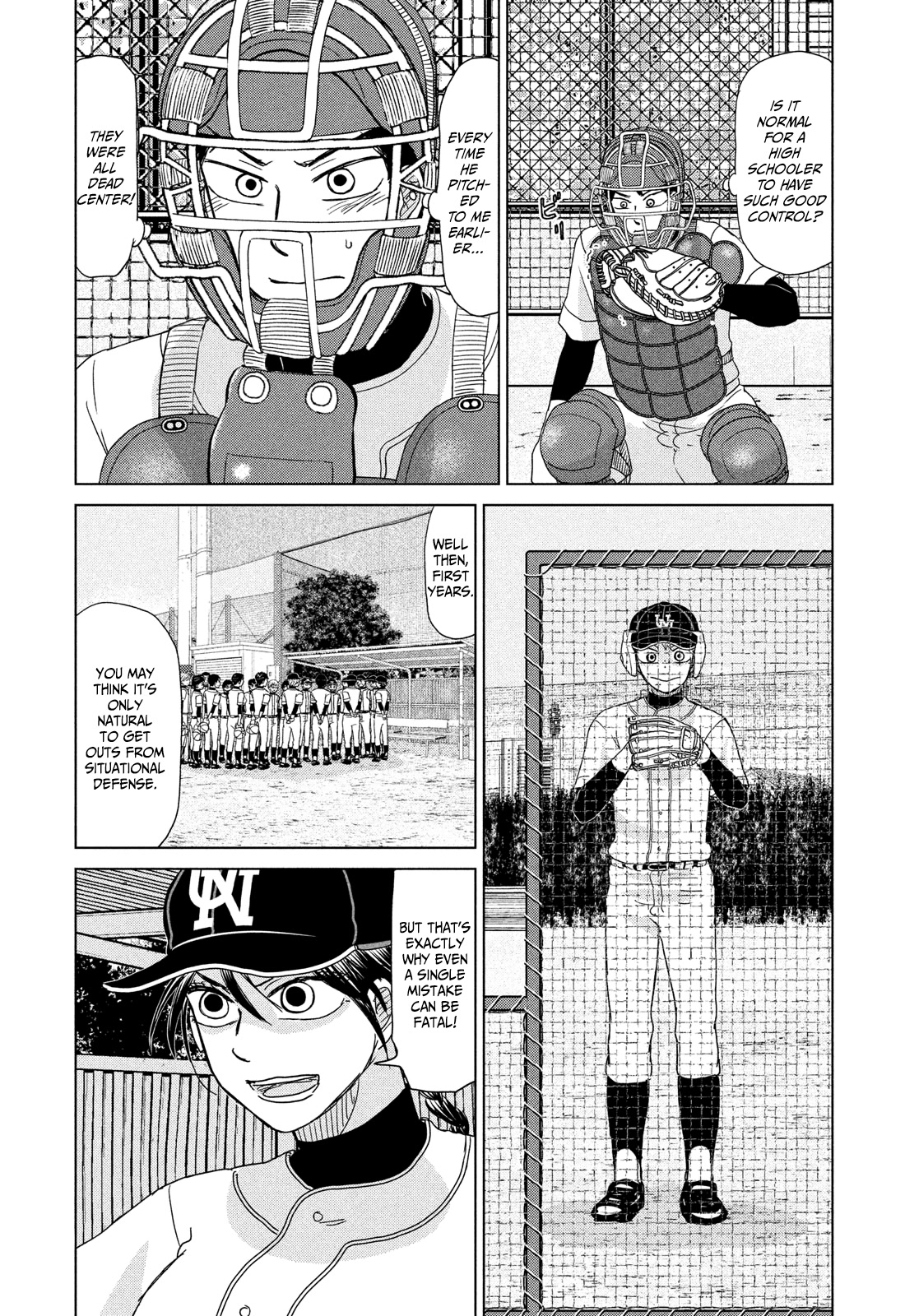 Ookiku Furikabutte Chapter 184 page 10 - Chapter 184: Spring (6) (mag)
