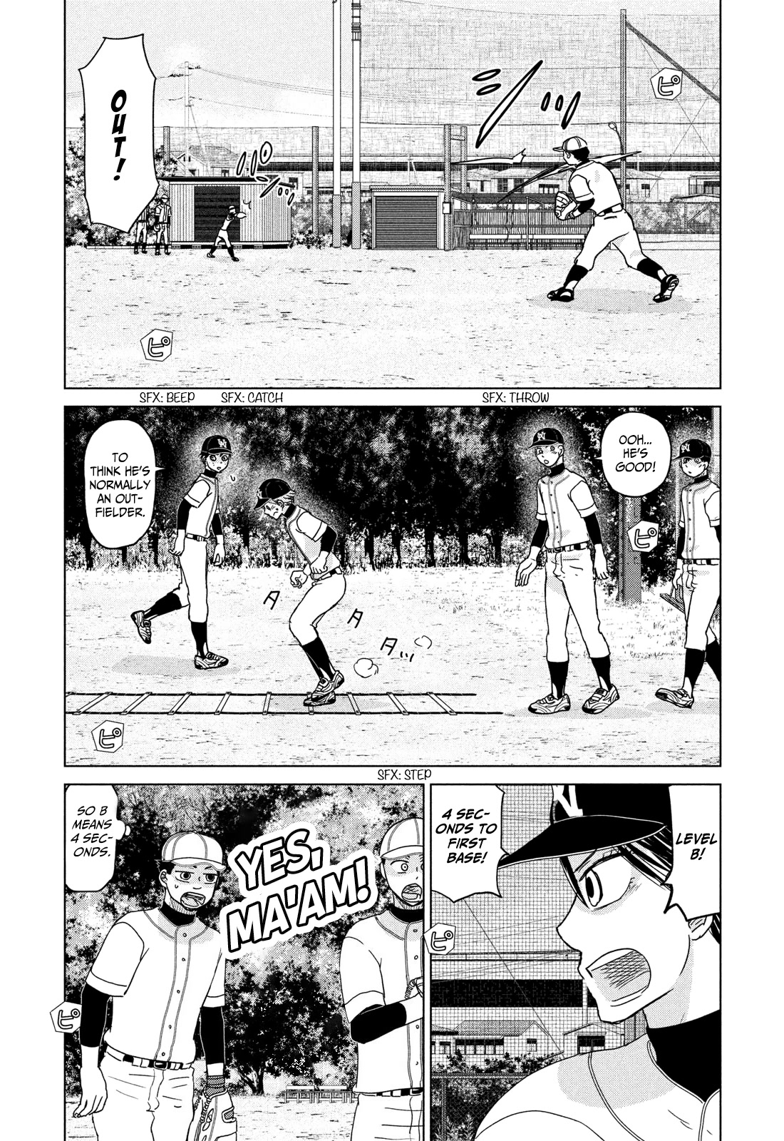 Ookiku Furikabutte Chapter 185 page 3 - Chapter 185: Spring (7) (mag)