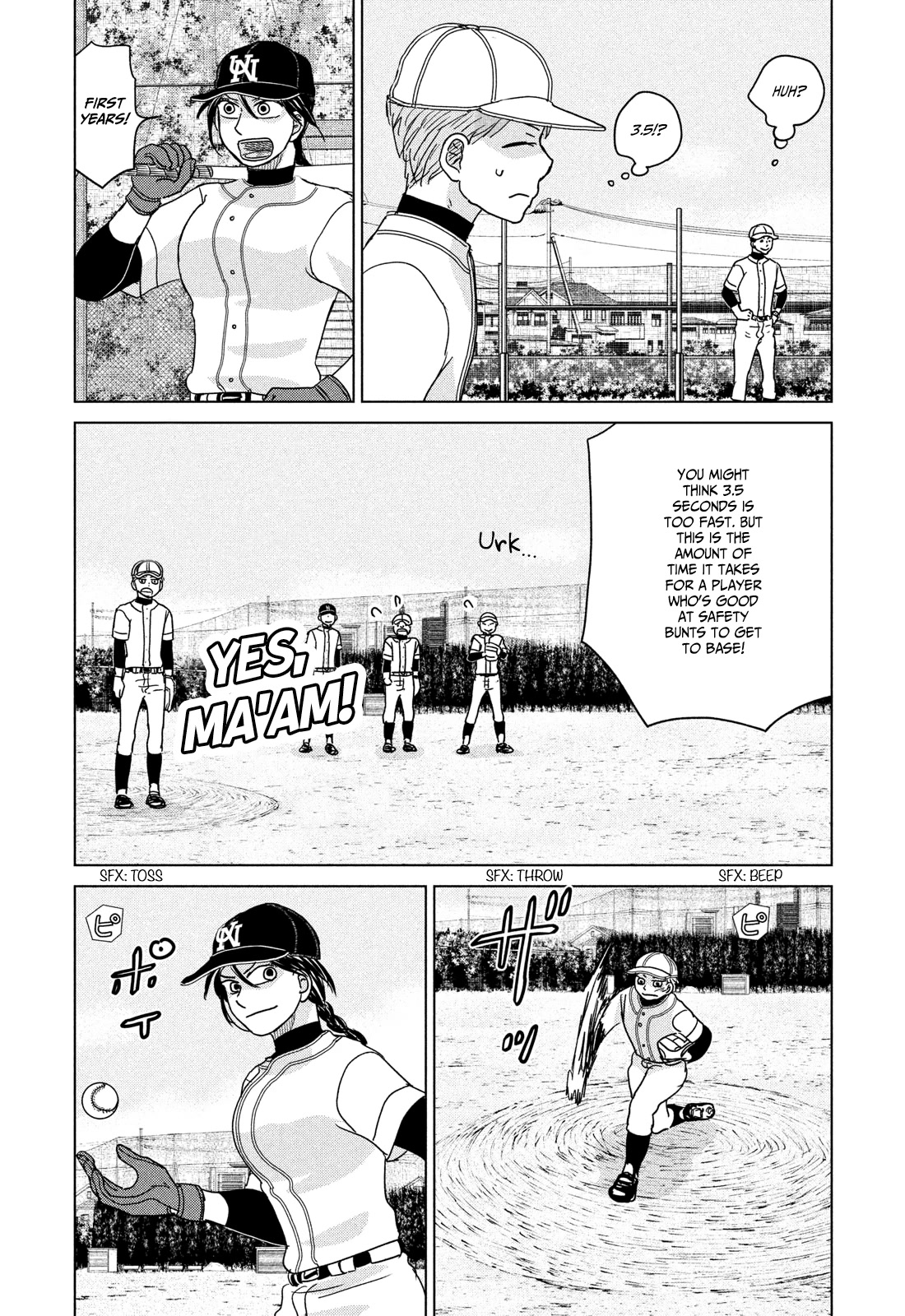 Ookiku Furikabutte Chapter 185 page 9 - Chapter 185: Spring (7) (mag)
