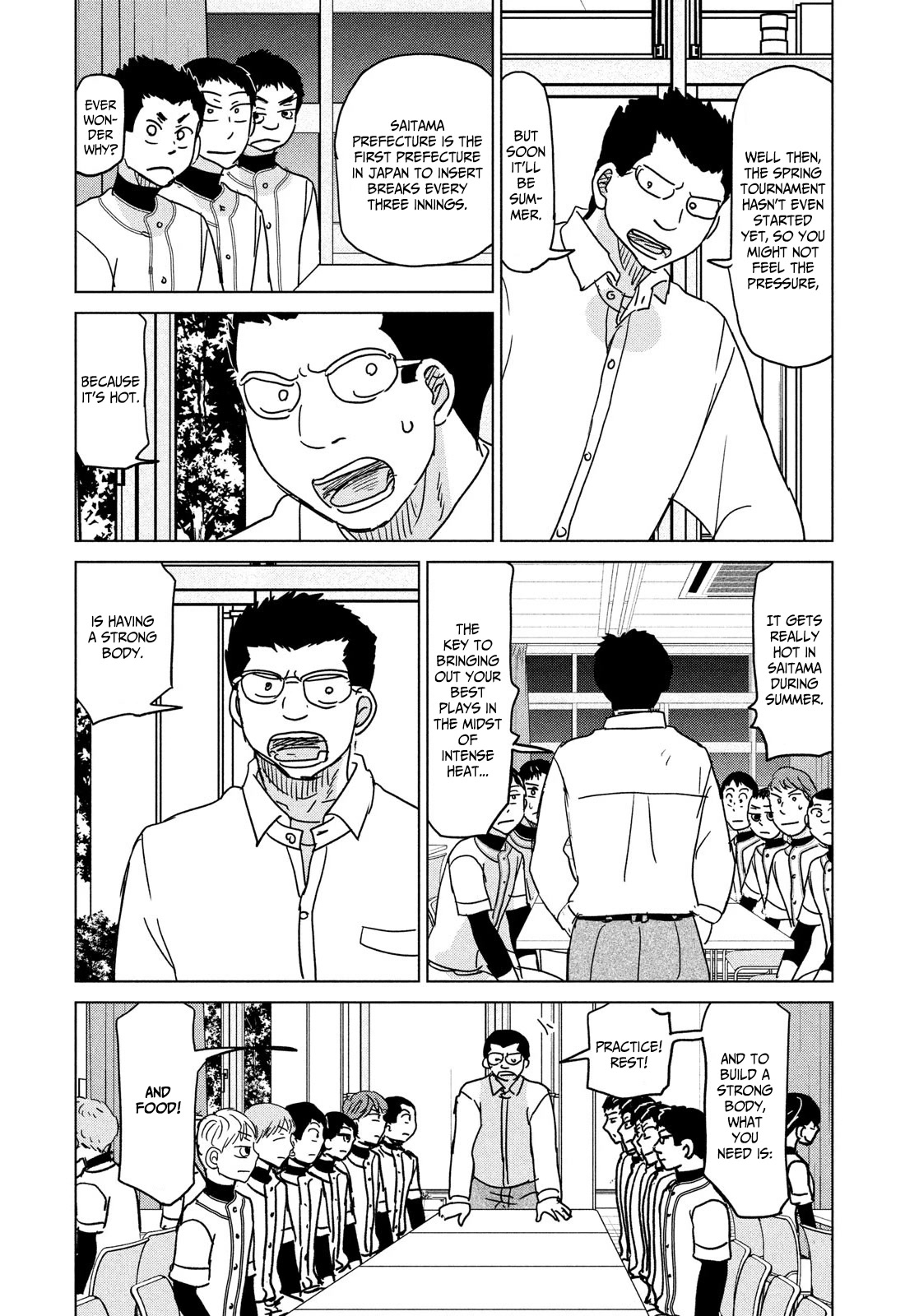 Ookiku Furikabutte Chapter 186 page 12 - Chapter 186: Spring (8) (mag)