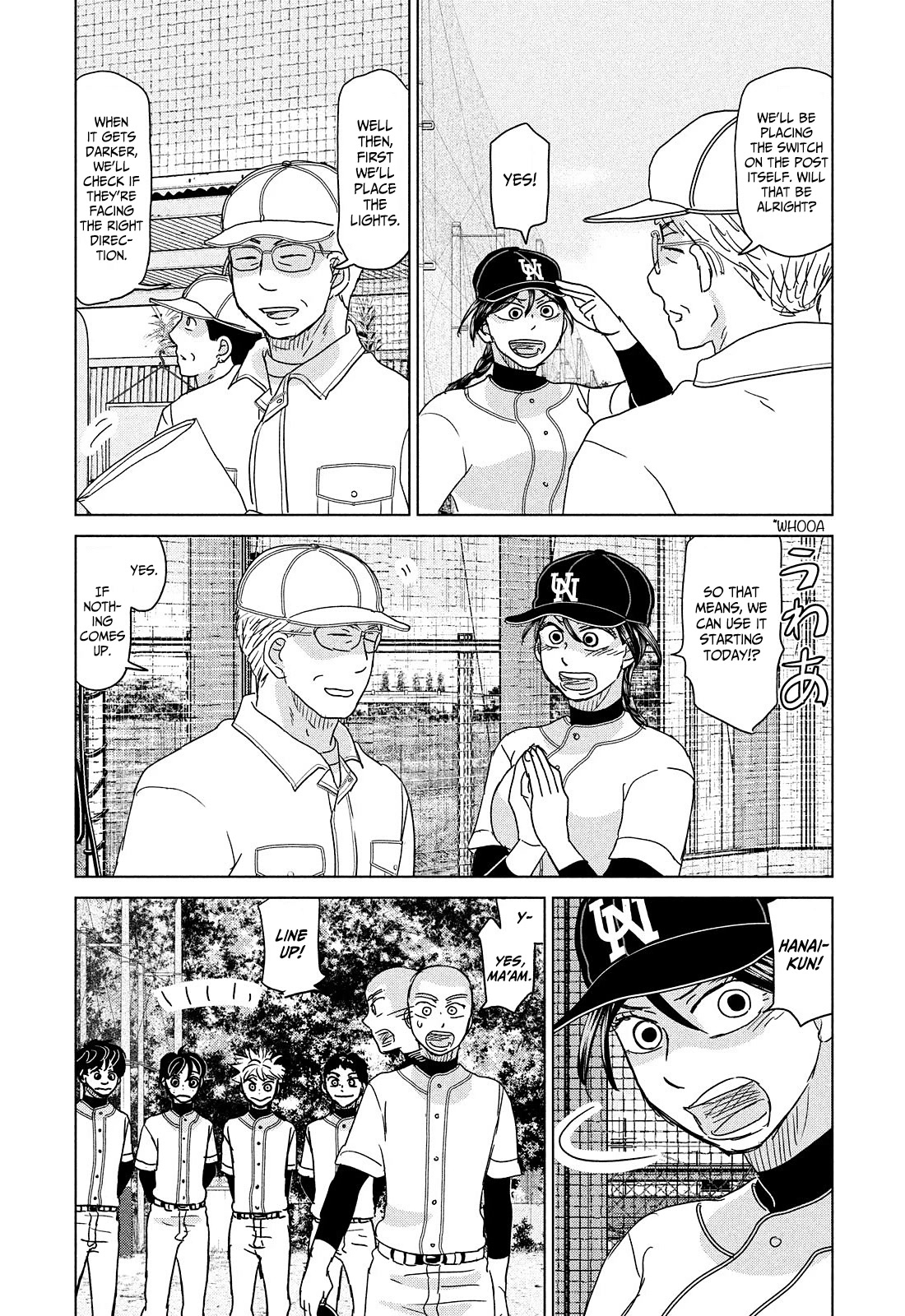 Ookiku Furikabutte Chapter 187 page 12 - Chapter 187: Spring (9) (mag)