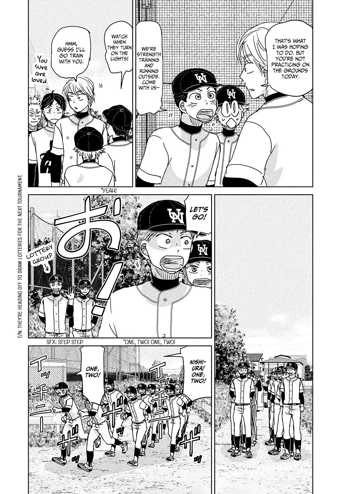 Ookiku Furikabutte Chapter 187 page 14 - Chapter 187: Spring (9) (mag)