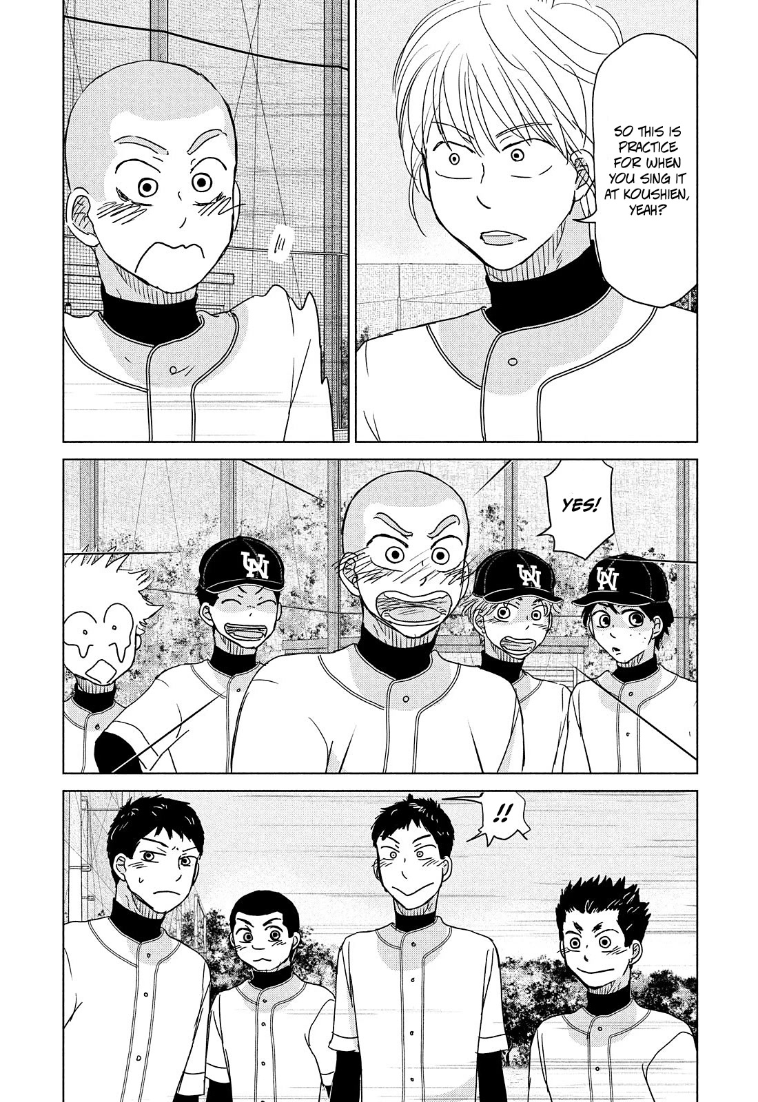 Ookiku Furikabutte Chapter 187 page 4 - Chapter 187: Spring (9) (mag)