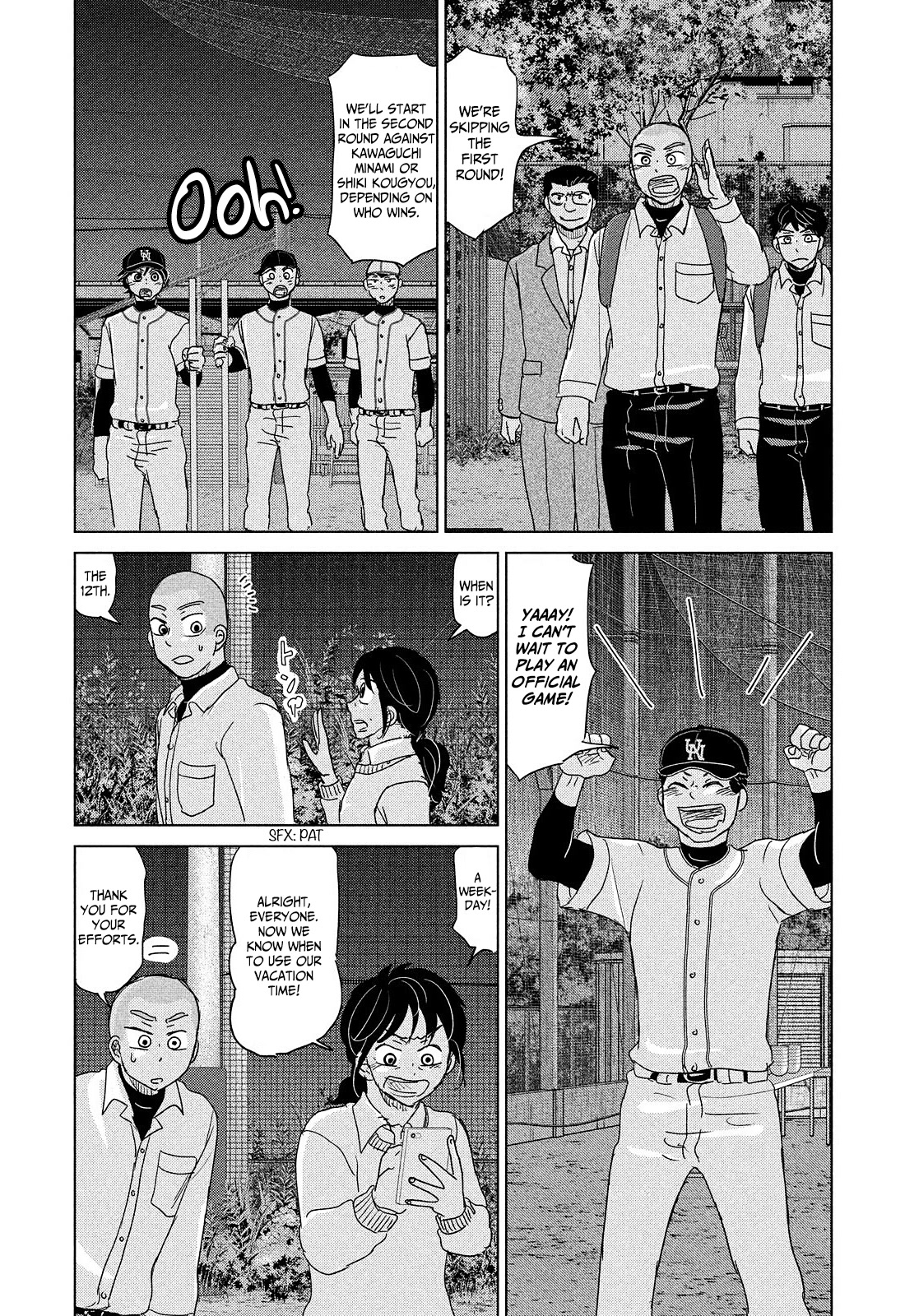 Ookiku Furikabutte Chapter 188 page 15 - Chapter 188: Spring (10) (mag)