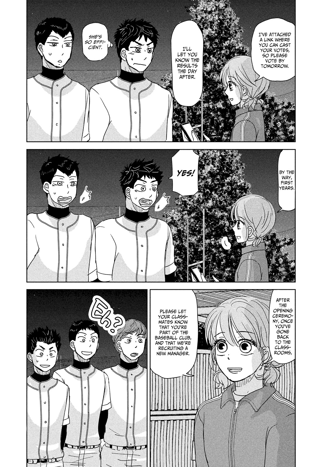 Ookiku Furikabutte Chapter 189 page 10 - Chapter 189: Spring (11) (mag)