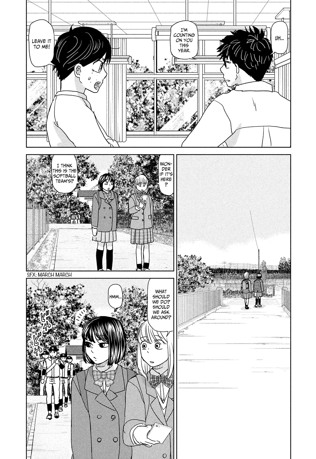 Ookiku Furikabutte Chapter 190 page 10 - Chapter 190: Spring (12) (mag)