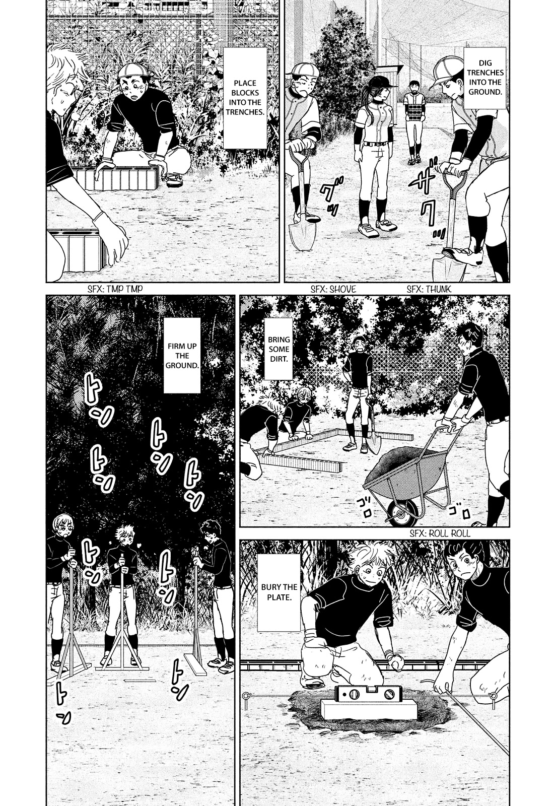Ookiku Furikabutte Chapter 191 page 10 - Chapter 191: Spring (13) (mag)