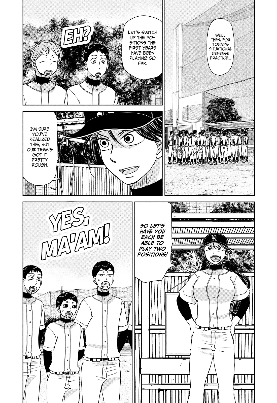 Ookiku Furikabutte Chapter 191 page 3 - Chapter 191: Spring (13) (mag)
