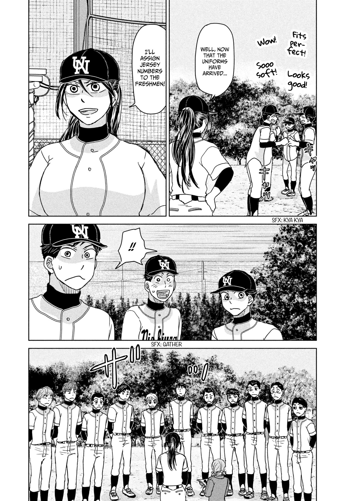 Ookiku Furikabutte Chapter 192 page 12 - Chapter 192: Start of the Second Year! (mag)