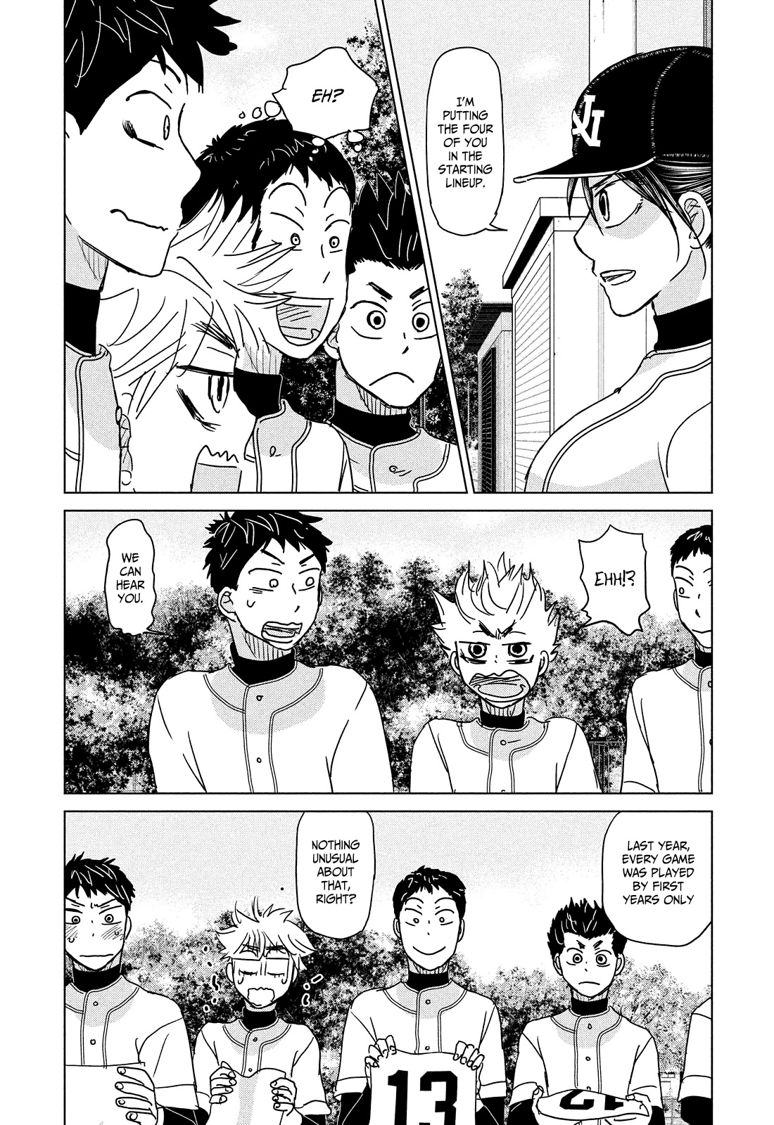 Ookiku Furikabutte Chapter 192 page 20 - Chapter 192: Start of the Second Year! (mag)