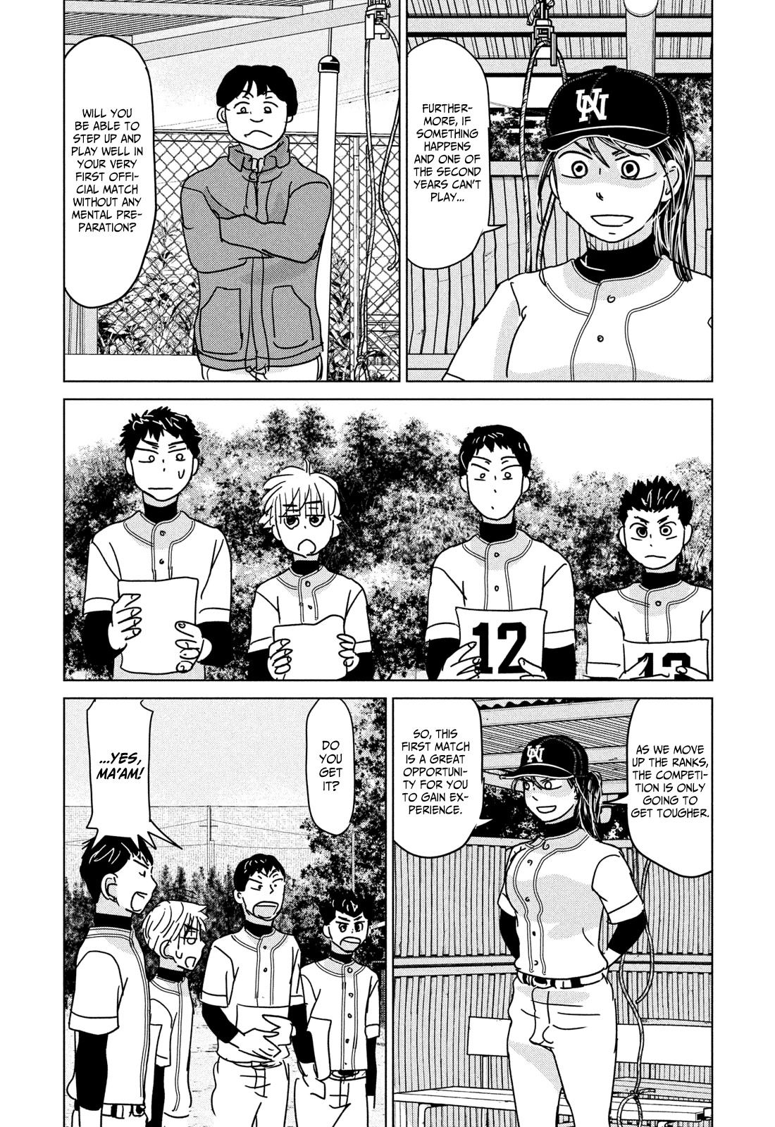 Ookiku Furikabutte Chapter 192 page 21 - Chapter 192: Start of the Second Year! (mag)