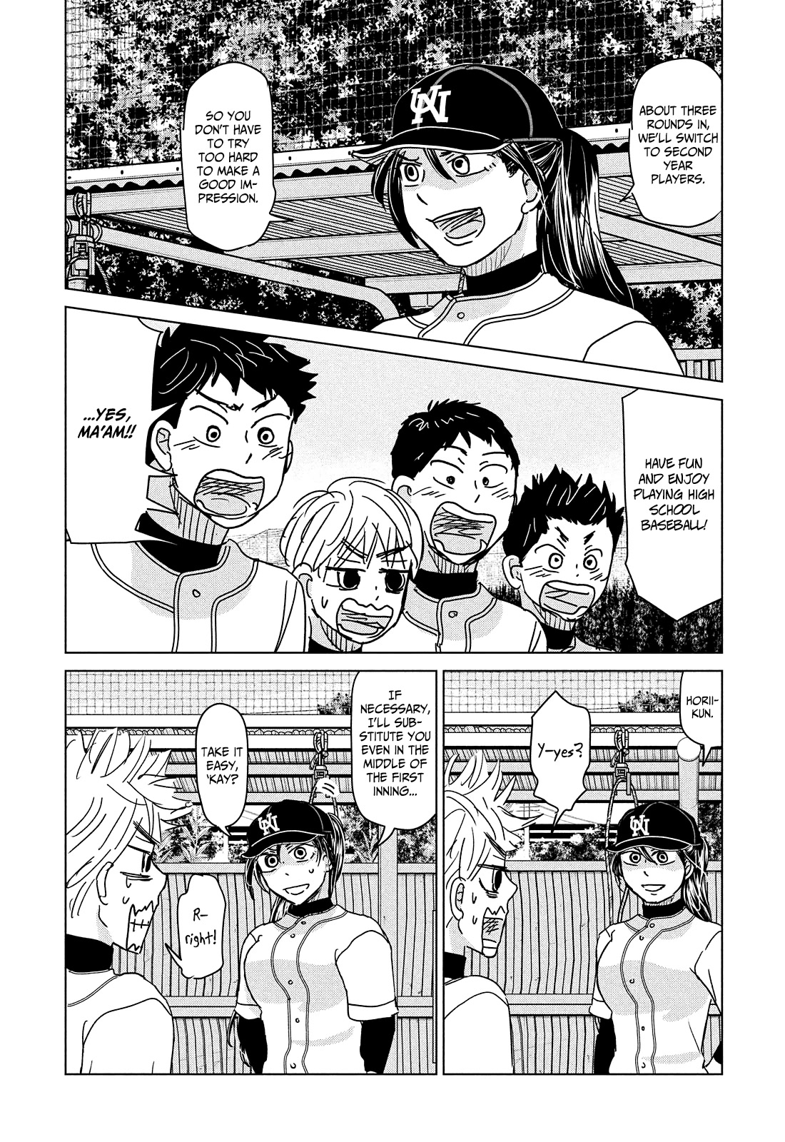 Ookiku Furikabutte Chapter 192 page 22 - Chapter 192: Start of the Second Year! (mag)