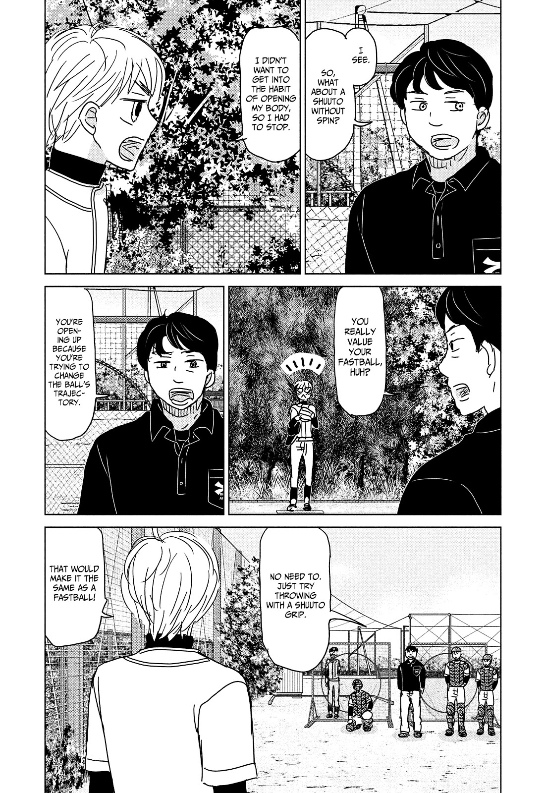Ookiku Furikabutte Chapter 193 page 15 - Chapter 193: Start of the Second Year! (2) (mag)