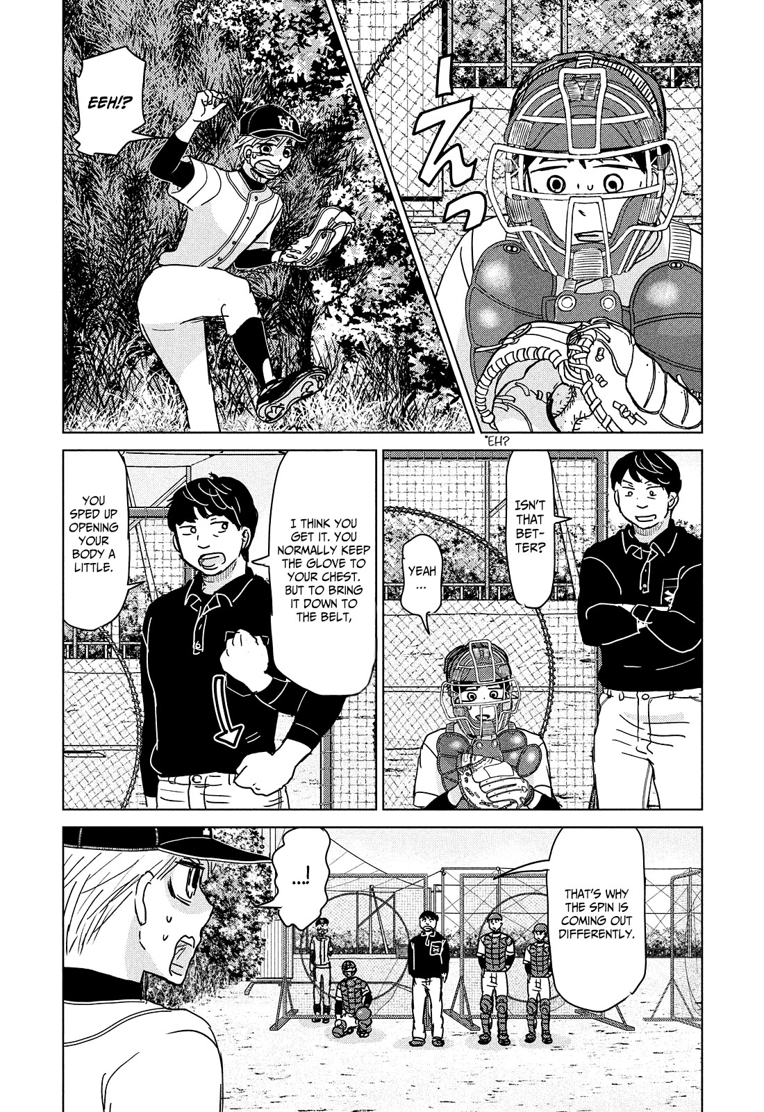 Ookiku Furikabutte Chapter 193 page 19 - Chapter 193: Start of the Second Year! (2) (mag)