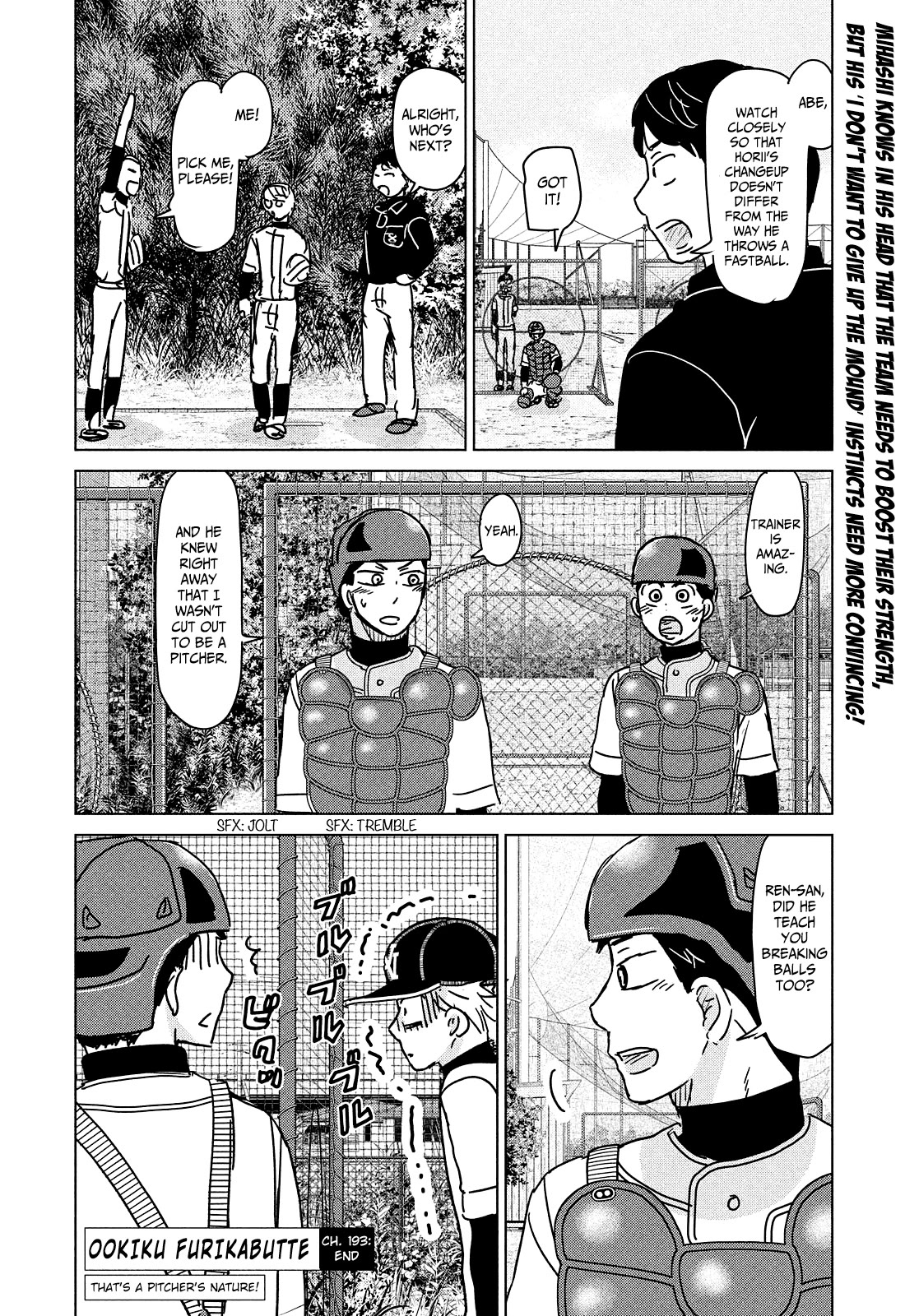 Ookiku Furikabutte Chapter 193 page 24 - Chapter 193: Start of the Second Year! (2) (mag)