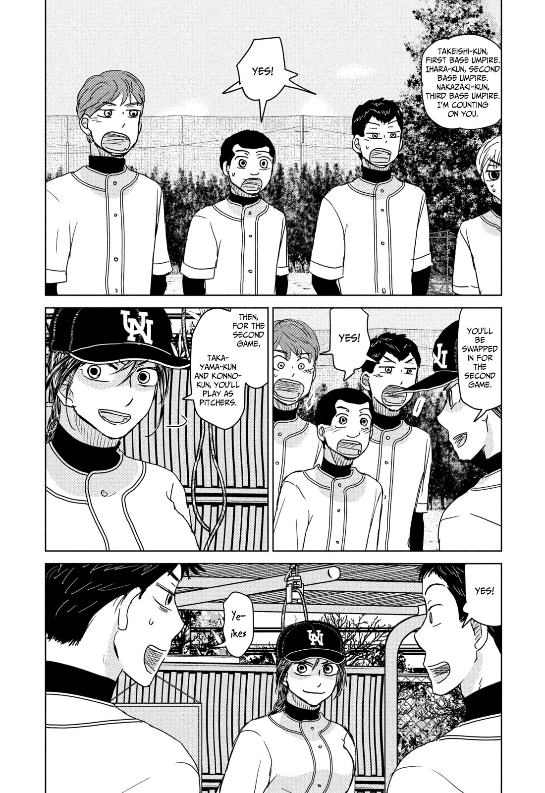 Ookiku Furikabutte Chapter 194 page 10 - Chapter 194: Start of the Second Year! (3) (mag)