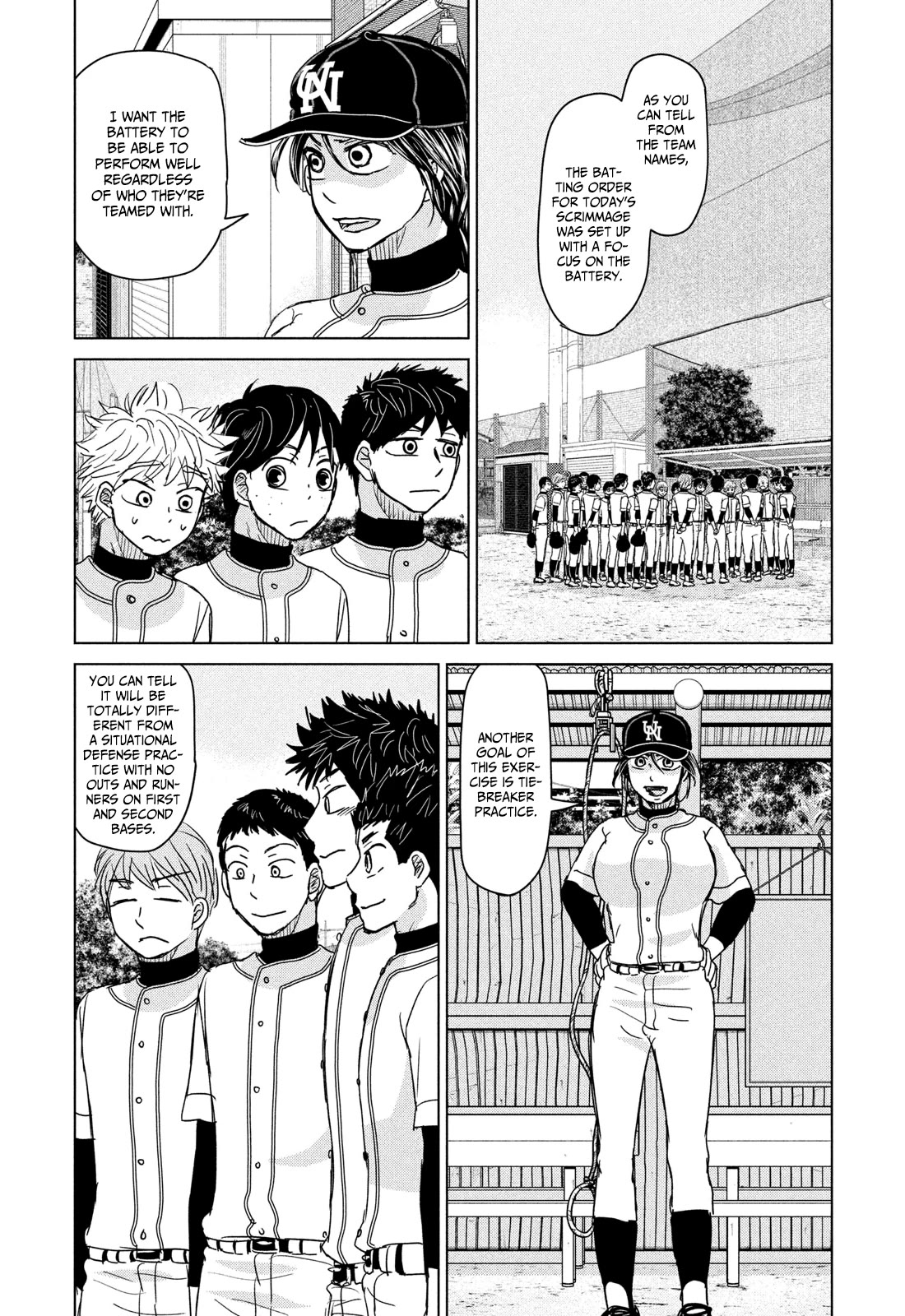 Ookiku Furikabutte Chapter 194 page 11 - Chapter 194: Start of the Second Year! (3) (mag)
