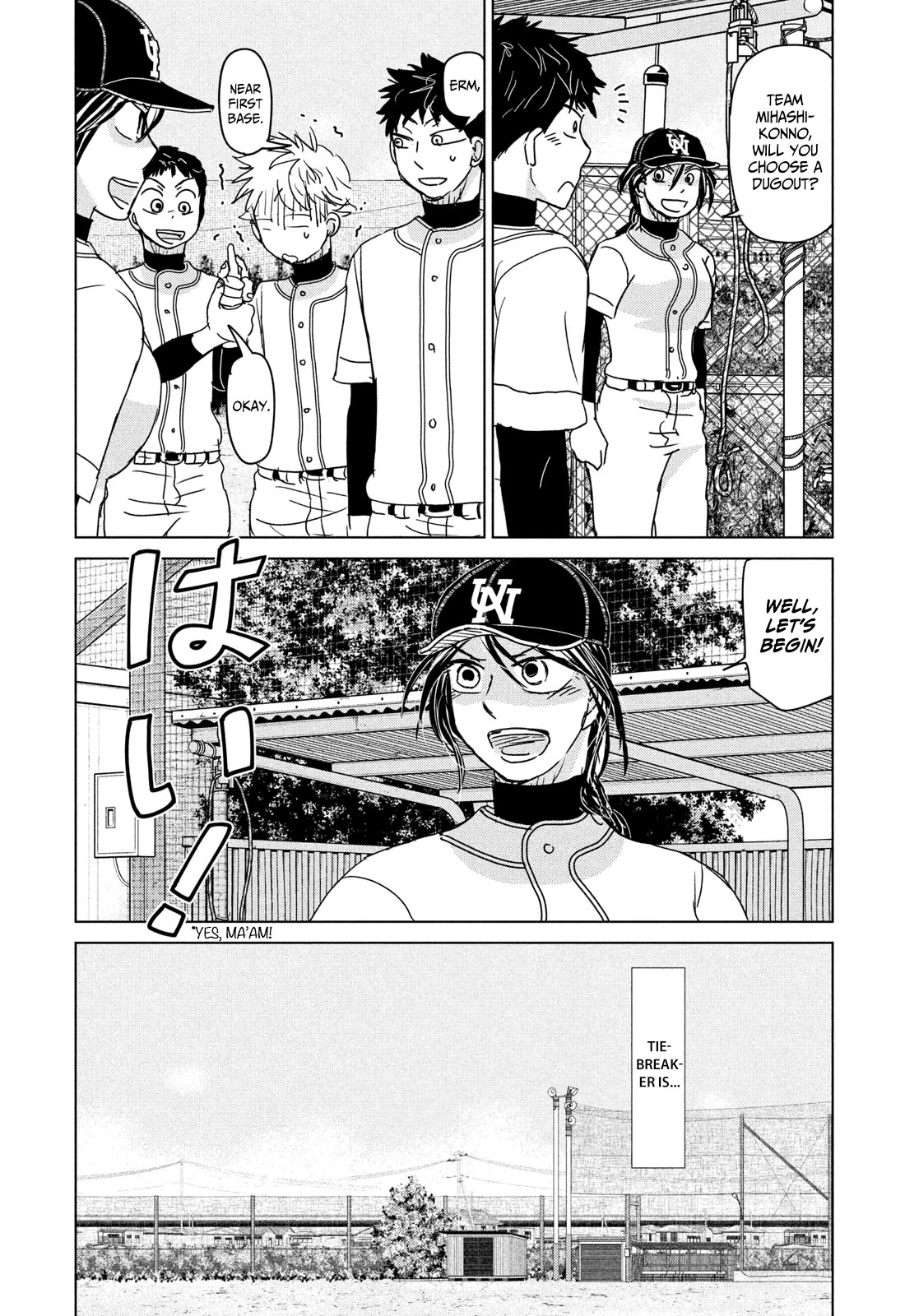 Ookiku Furikabutte Chapter 194 page 14 - Chapter 194: Start of the Second Year! (3) (mag)