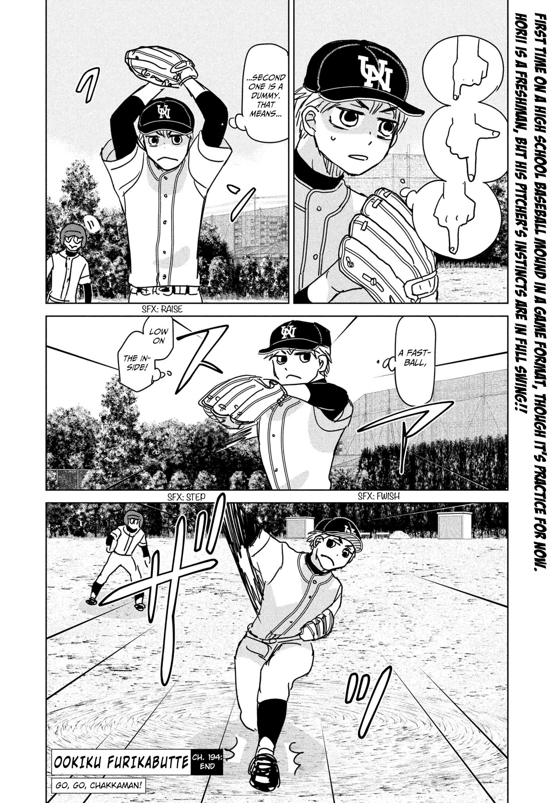 Ookiku Furikabutte Chapter 194 page 24 - Chapter 194: Start of the Second Year! (3) (mag)