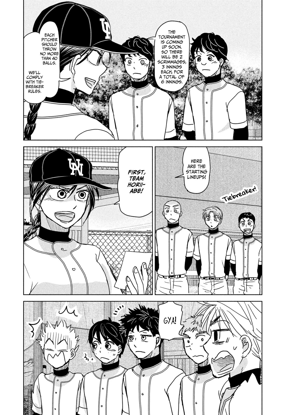 Ookiku Furikabutte Chapter 194 page 5 - Chapter 194: Start of the Second Year! (3) (mag)