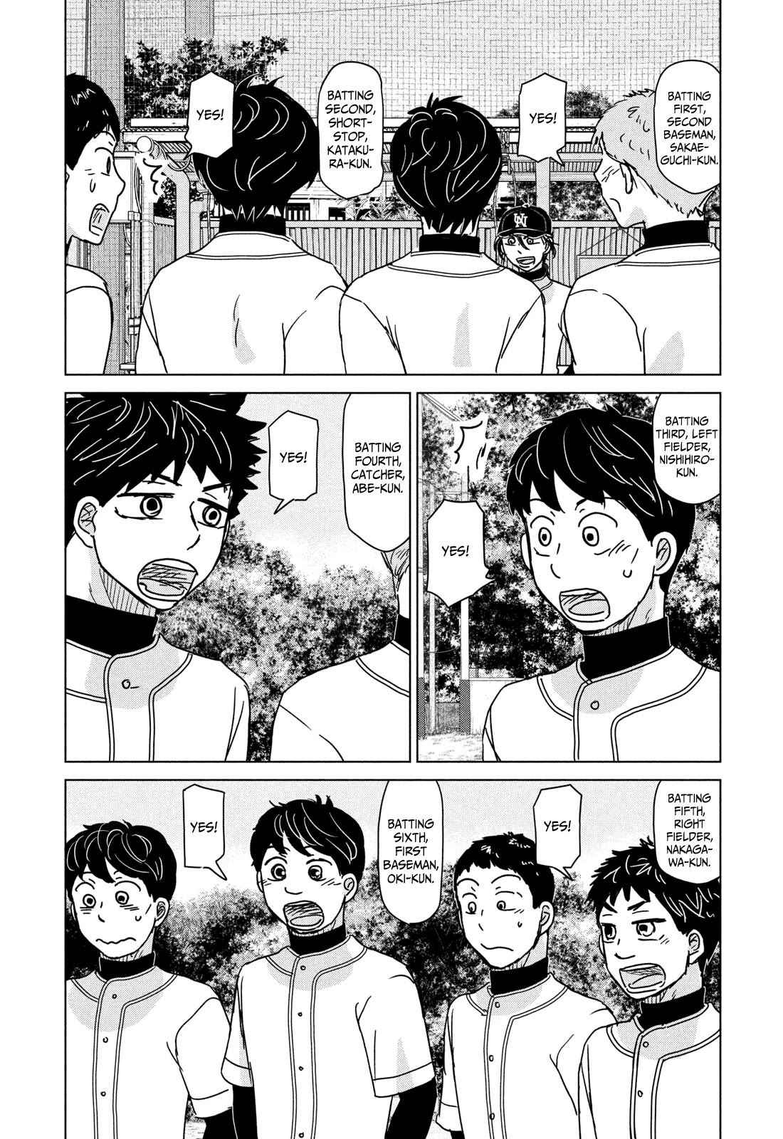 Ookiku Furikabutte Chapter 194 page 6 - Chapter 194: Start of the Second Year! (3) (mag)