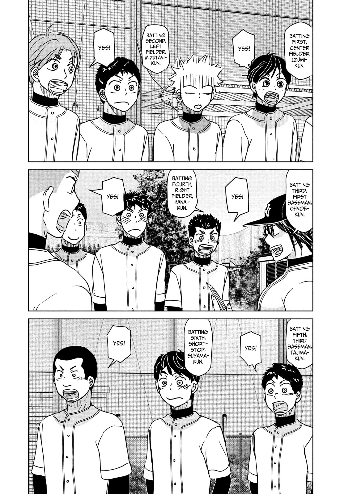 Ookiku Furikabutte Chapter 194 page 8 - Chapter 194: Start of the Second Year! (3) (mag)