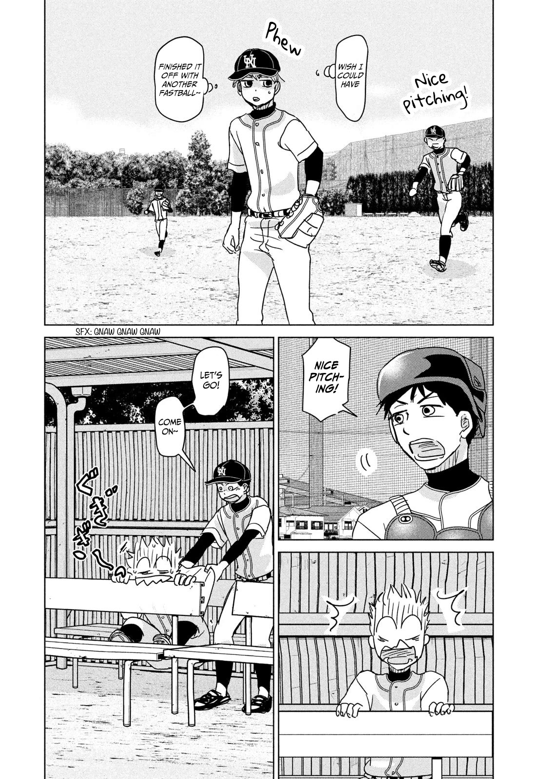 Ookiku Furikabutte Chapter 195 page 14 - Chapter 195: Start of the Second Year! (4) (mag)