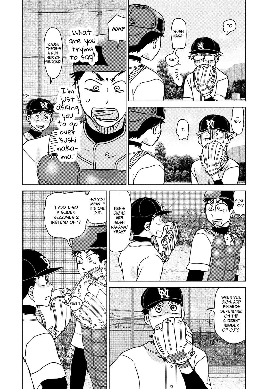 Ookiku Furikabutte Chapter 195 page 18 - Chapter 195: Start of the Second Year! (4) (mag)