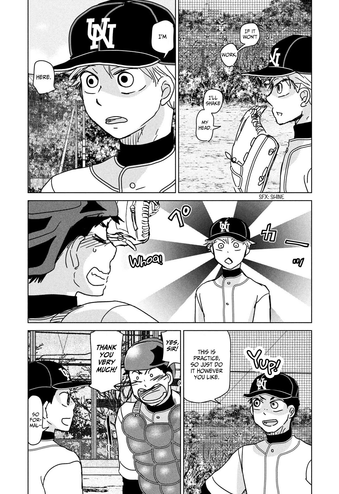 Ookiku Furikabutte Chapter 195 page 23 - Chapter 195: Start of the Second Year! (4) (mag)