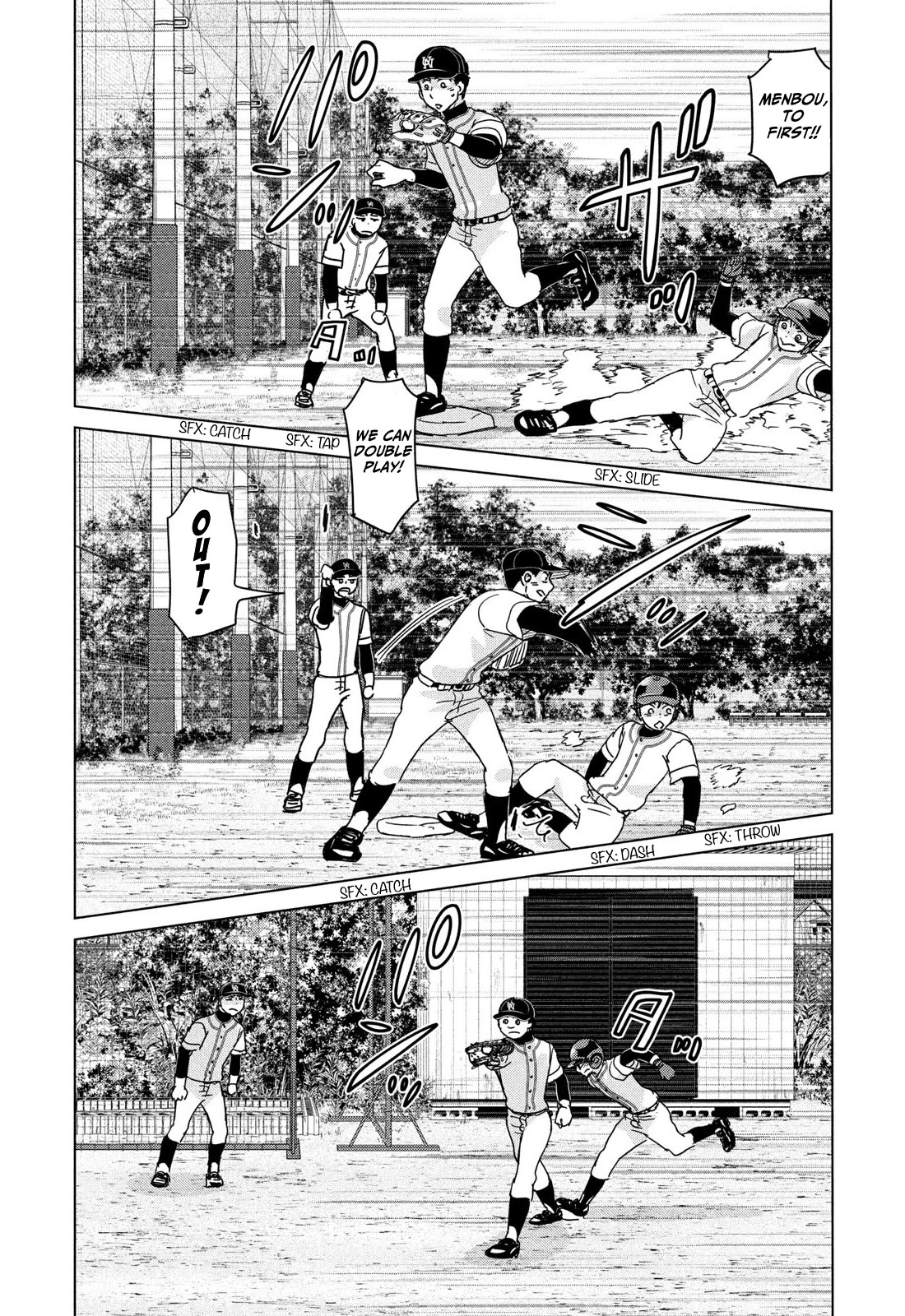 Ookiku Furikabutte Chapter 195 page 3 - Chapter 195: Start of the Second Year! (4) (mag)
