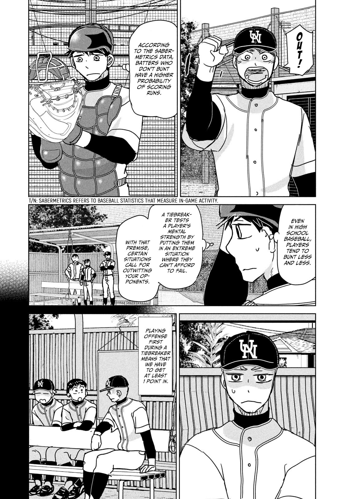 Ookiku Furikabutte Chapter 195 page 4 - Chapter 195: Start of the Second Year! (4) (mag)
