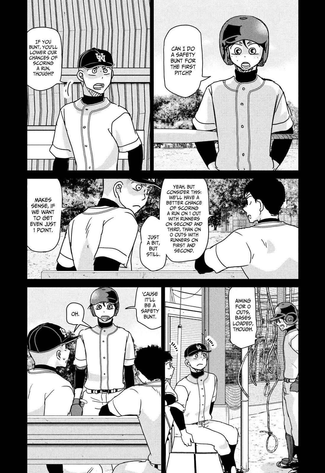 Ookiku Furikabutte Chapter 195 page 5 - Chapter 195: Start of the Second Year! (4) (mag)