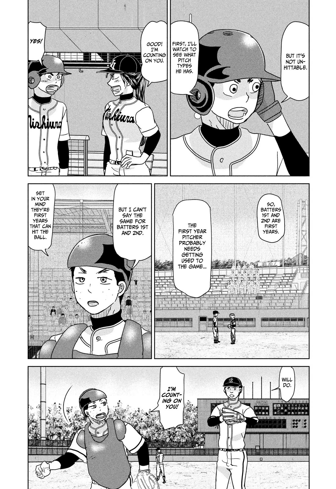 Ookiku Furikabutte Chapter 198 page 19 - Chapter 198