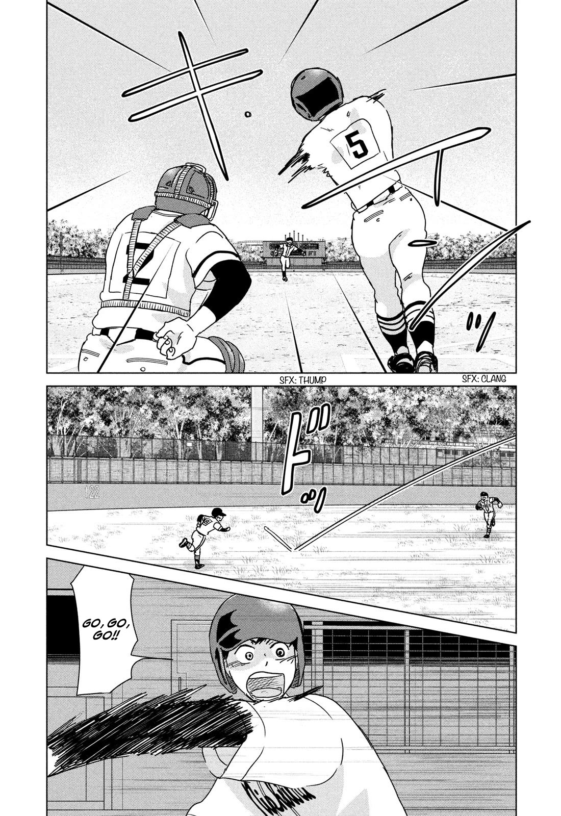 Ookiku Furikabutte Chapter 200 page 4 - Chapter 200: Spring Prefectural Tournament (3)