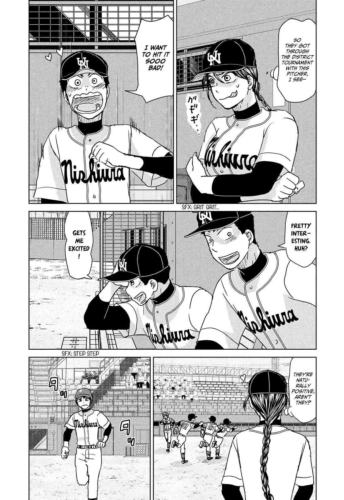 Ookiku Furikabutte Chapter 201 page 14 - Chapter 201: Spring Prefectural Tournament (4) (mag)