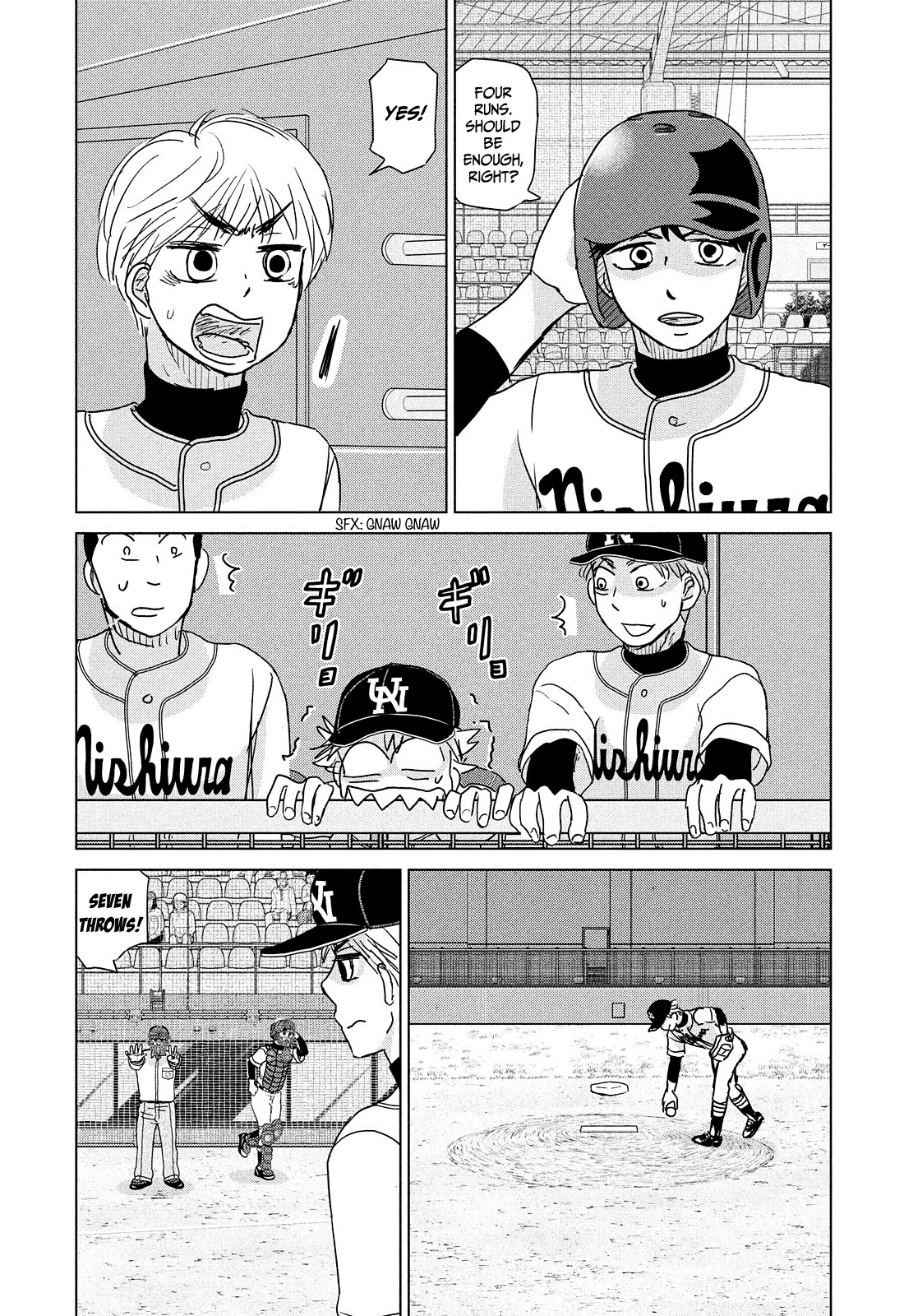 Ookiku Furikabutte Chapter 201 page 15 - Chapter 201: Spring Prefectural Tournament (4) (mag)