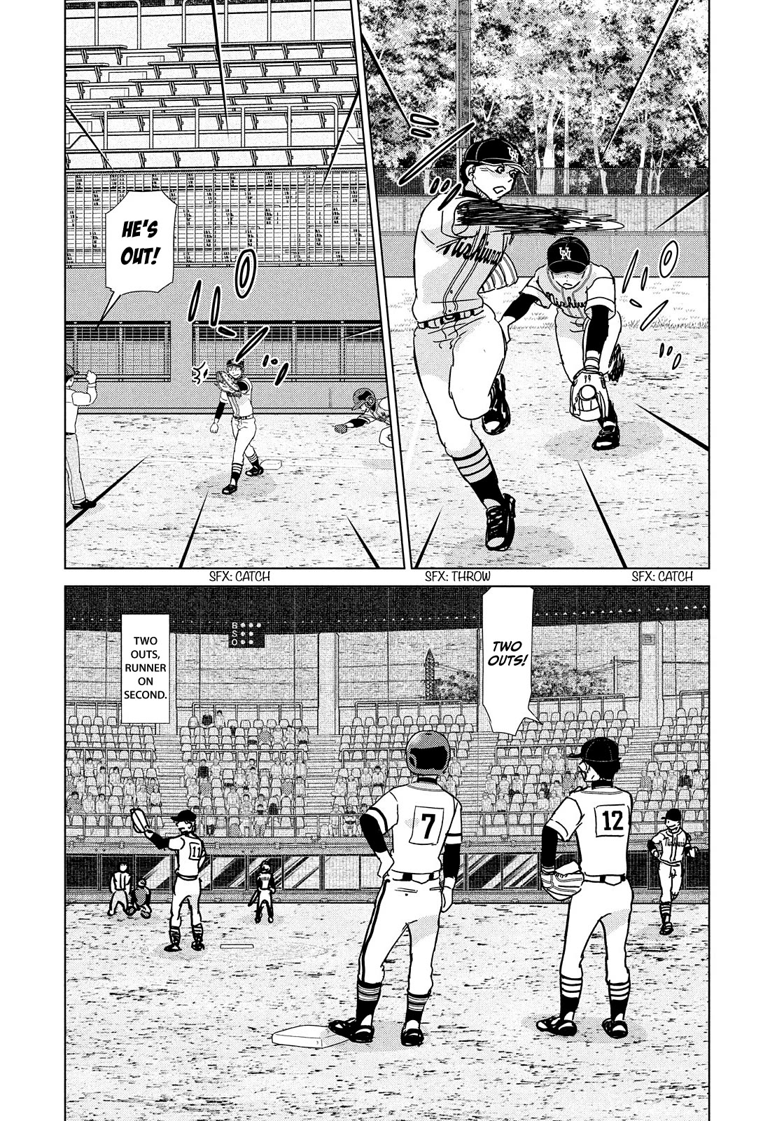 Ookiku Furikabutte Chapter 202 page 15 - Chapter 202: Spring Prefectural Tournament (5) (mag)