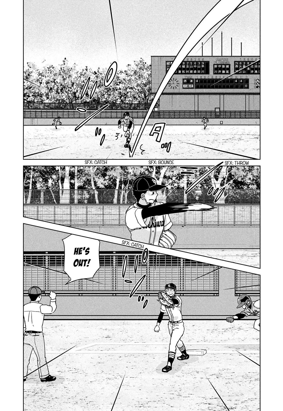 Ookiku Furikabutte Chapter 202 page 8 - Chapter 202: Spring Prefectural Tournament (5) (mag)