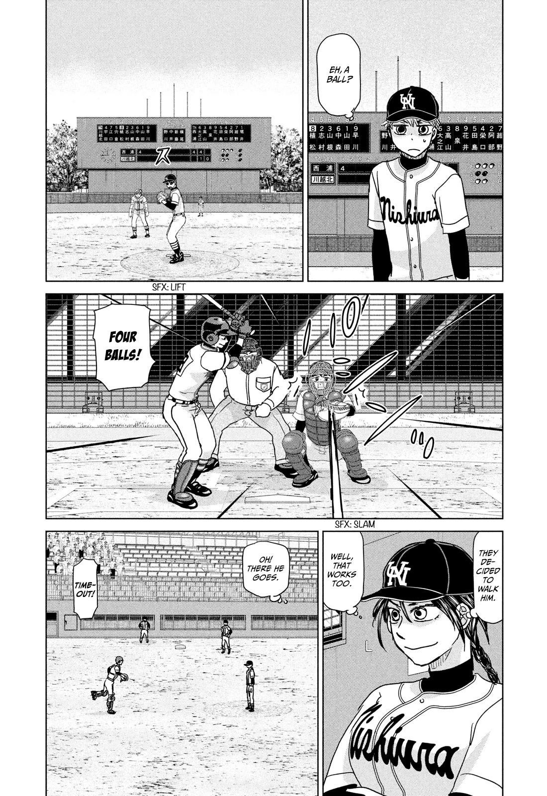 Ookiku Furikabutte Chapter 203 page 10 - Chapter 203: Spring Prefectural Tournament (6)