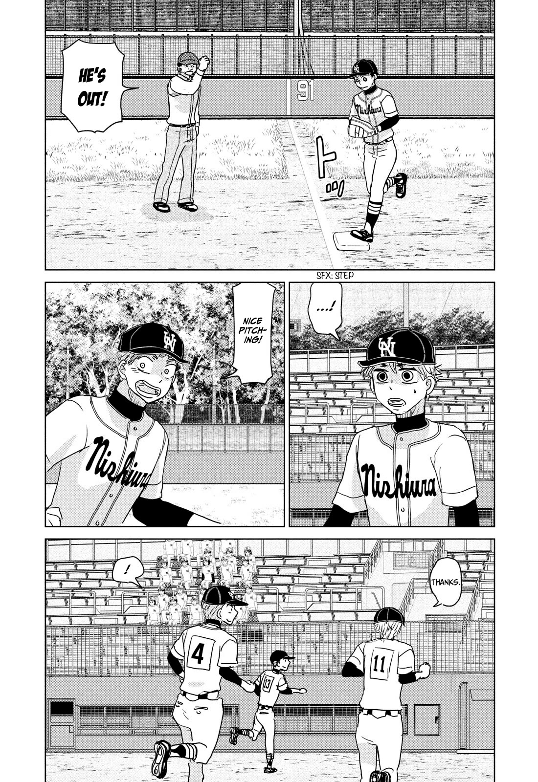 Ookiku Furikabutte Chapter 203 page 16 - Chapter 203: Spring Prefectural Tournament (6)