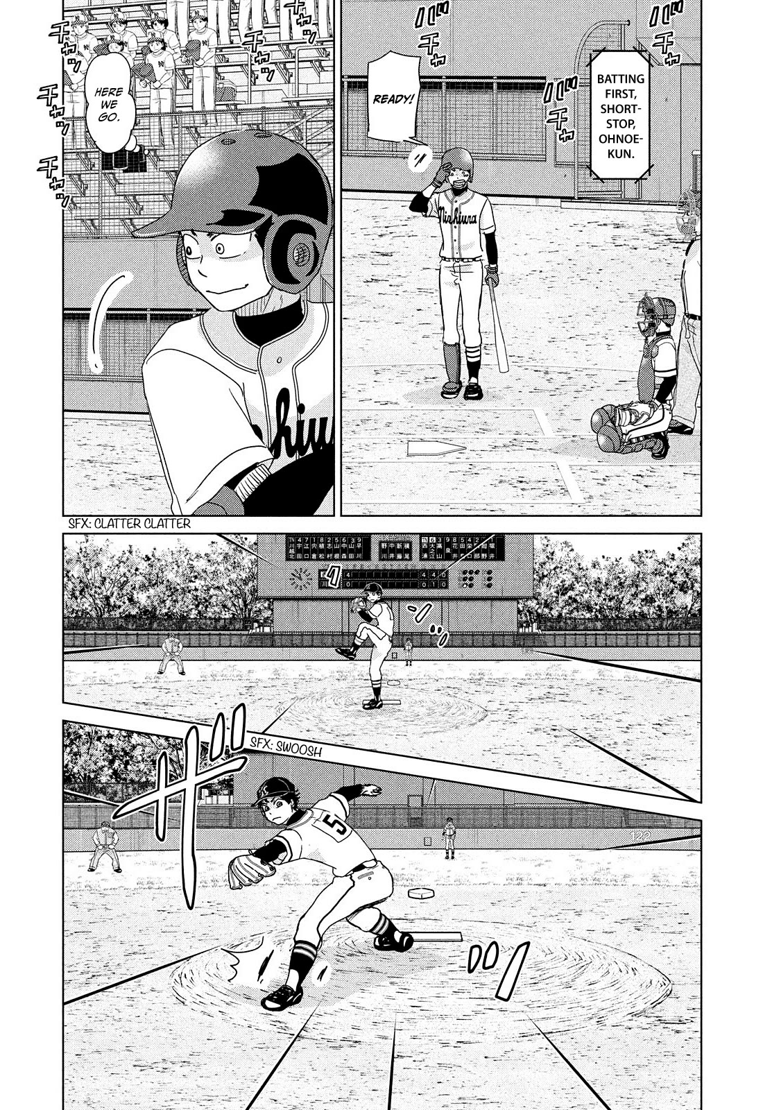 Ookiku Furikabutte Chapter 204 page 11 - Chapter 204: Spring Prefectural Tournament (7)